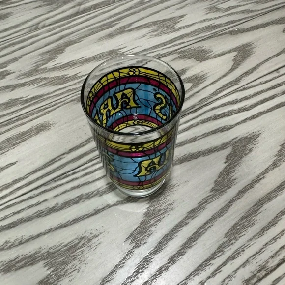 Vintage Arby’s Stained Glass Tumbler Cup - Picture 5 of 6